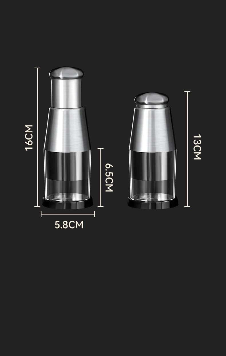 PistonFood Slicer ™ | PRESSE-AIL BROYEUR, HACHOIR À AIL POUR OUTILS DE CUISINE D'HÔTEL - Lauriault Cuisson