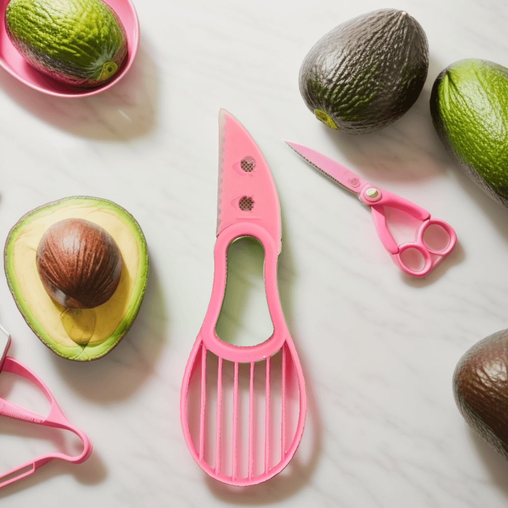 Avocado SlicePro ™ | Trancheur d'avocat en plastique 3 en 1 - Lauriault Cuisson