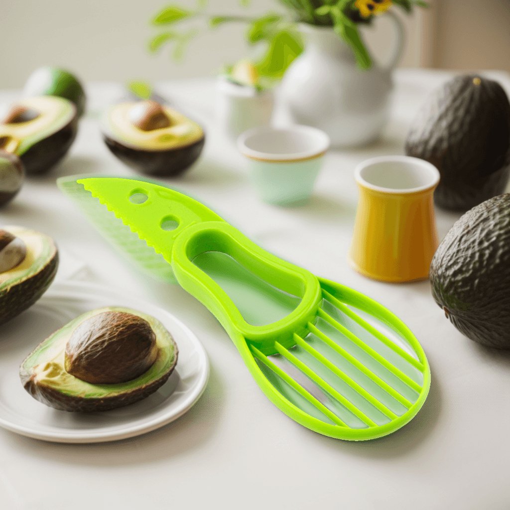 Avocado SlicePro ™ | Trancheur d'avocat en plastique 3 en 1 - Lauriault Cuisson